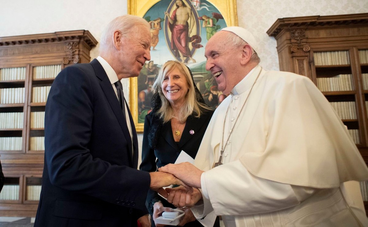 Joe Biden i Papież