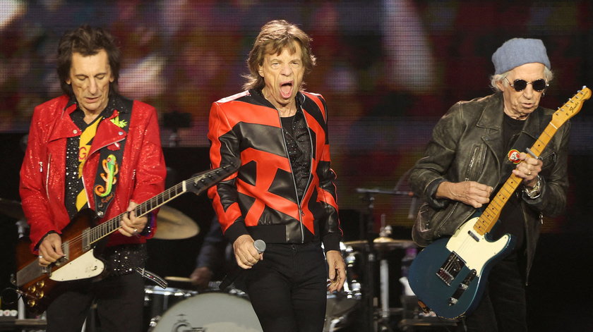 Mick Jagger z The Rolling Stones