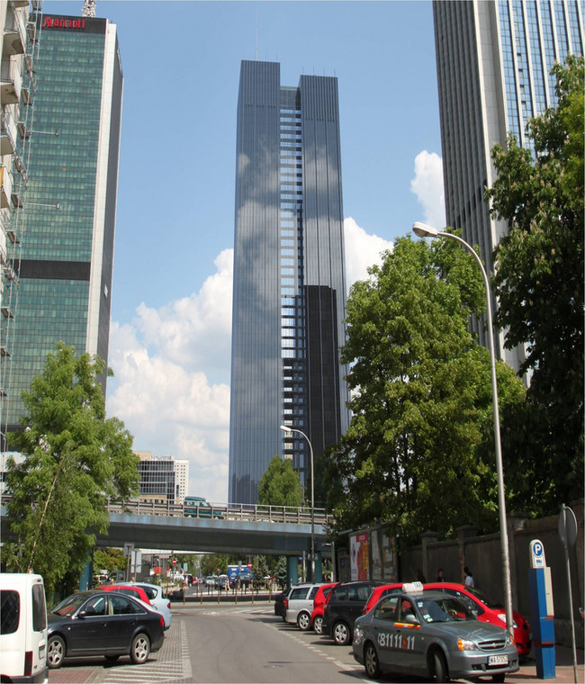 Wizualizacja 180-metrowego wieżowca BBI Development, który ma powstać w centrum Warszawy (4). Fot. materiały BBI Development