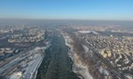 Piękne widoki w centrum mroźnej Warszawy