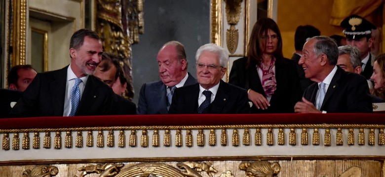 W obecności króla Hiszpanii odegrano hymn z czasów... dyktatury Franco. Prezydent Włoch przeprasza