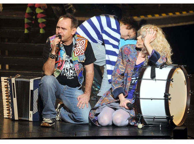 Wojciech Dmochowski i Joanna Dark