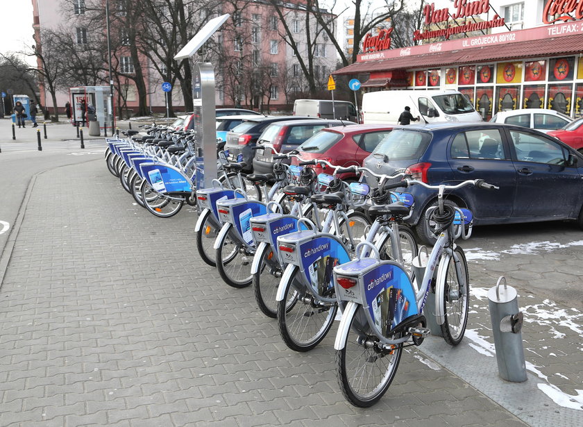 Rowerzystom mróz niestraszny.