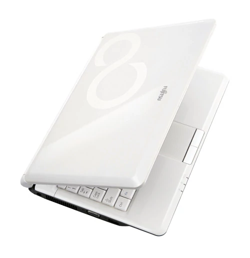 Netbook Fujitsu M2010 jest dostępny w trzech różnych kolorach: stylowej, metalicznej czerwieni, szlachetnej czerni oraz lśniącej, eleganckiej perłowej bieli