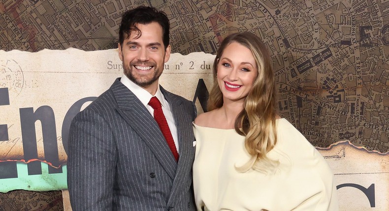 Henry Cavill and Natalie Viscuso [Getty Images]