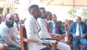 Bobi Wine attended the church service in Najjanankumbi on Saturday