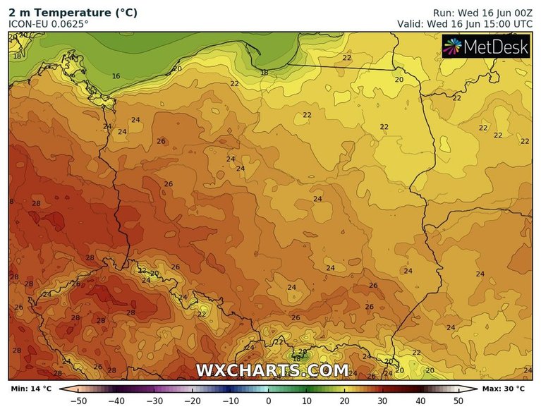 Dziś jeszcze bez upału