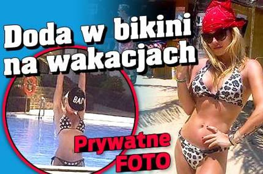 Doda w bikini na wakacjach. Prywatne FOTO