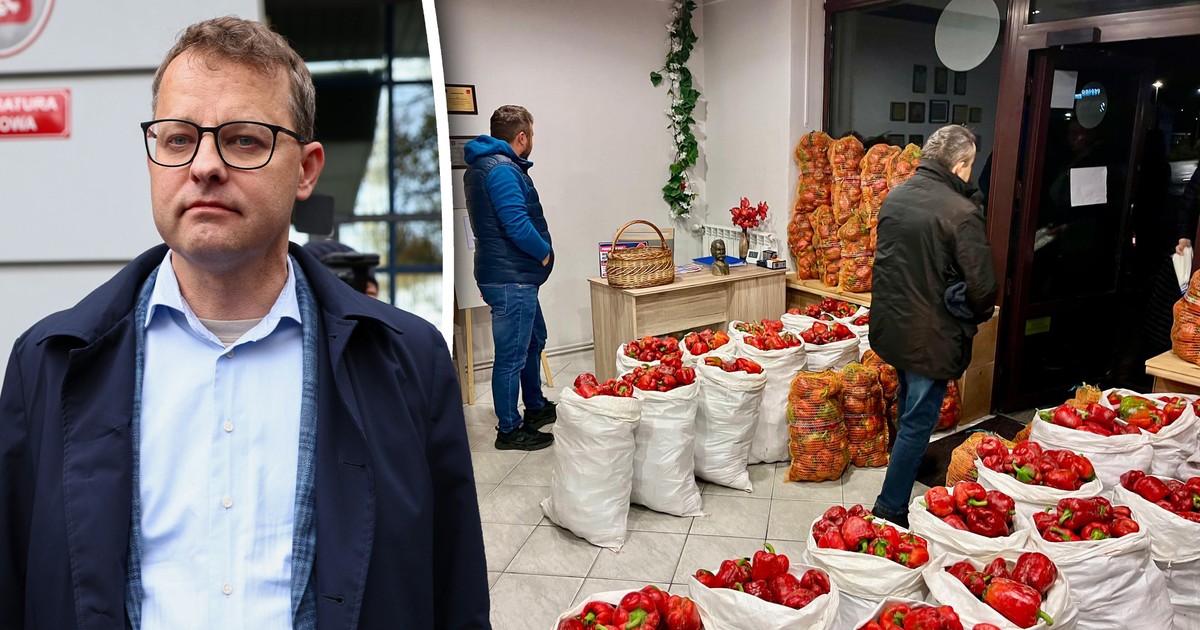 Uciekł z Polski przed śledczymi, a teraz rozdaje paprykę. "Za darmo, dla wszystkich"