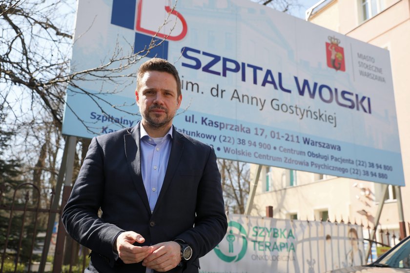 Prezydent Warszawy Rafał Trzaskowski