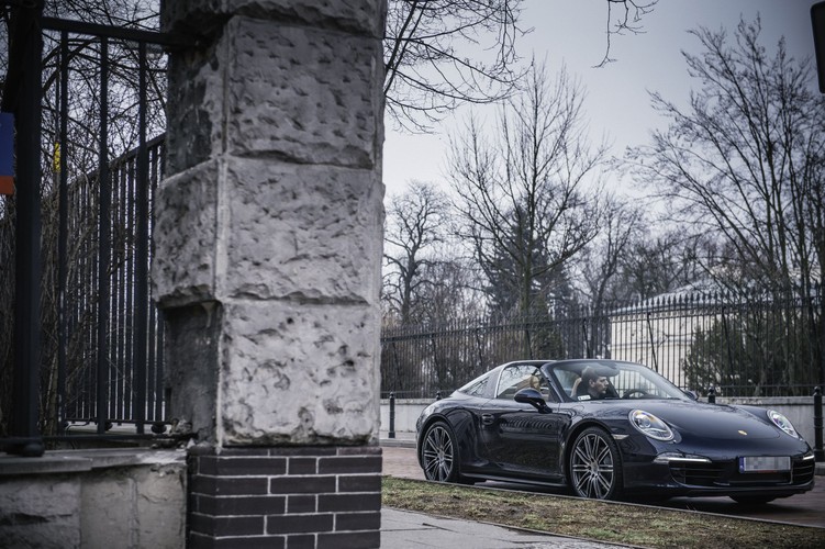 Wojciech Modest Amaro odebrał Porsche 911 Targa 4S