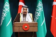 Saudi King Salman bin Abdulaziz meet in Ankara