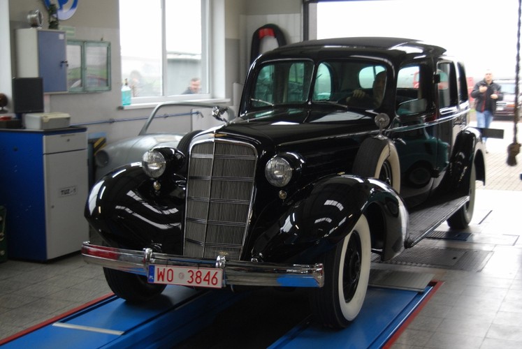 Cadillac 355D przeszedł przegląd techniczy