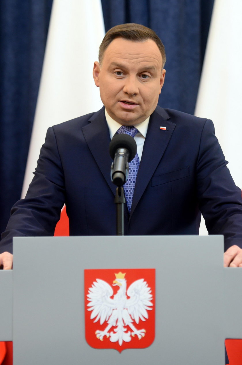 ANDRZEJ DUDA OSWIADCZENIE