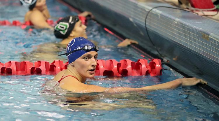 Lia Thomas 2022 januárjában is úszott egy pennsylvaniai egyetemi tornán