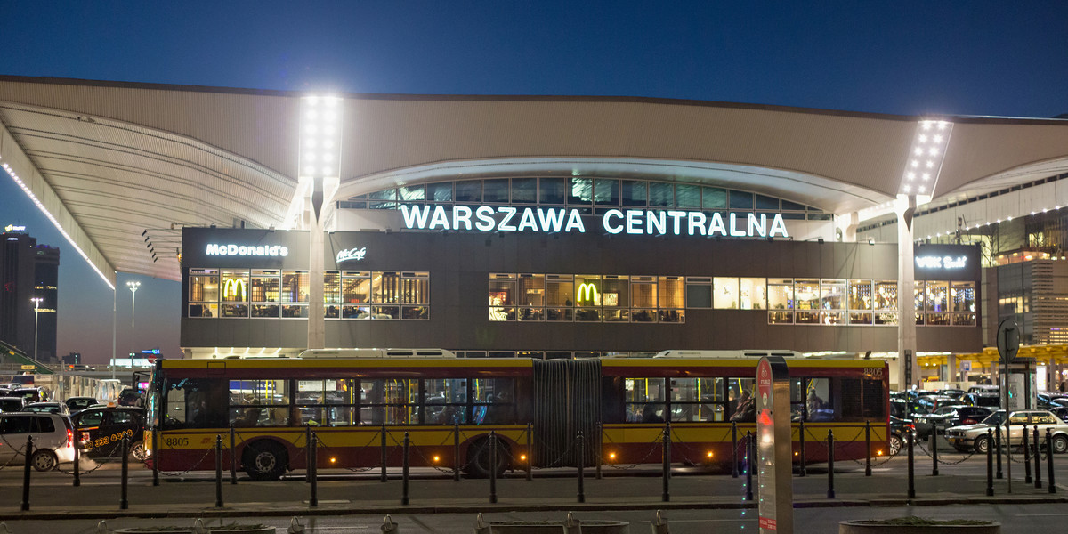 Modernizacja linii średnicowej obejmie także dworzec Warszawa Centralna