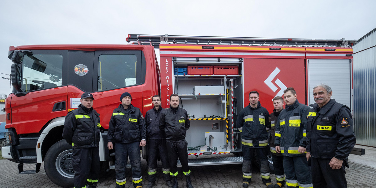 Złodzieje okradli strażaków OSP Łódź Wiskitno