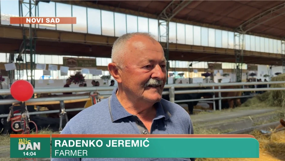 Radenko Jeremić, farmer