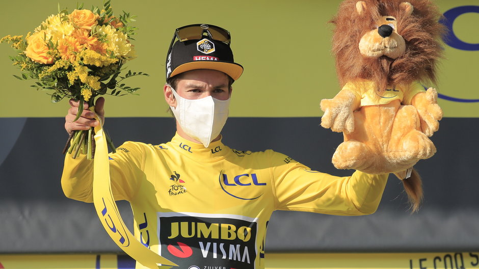Promoz Roglic po 15. etapie Tour de France