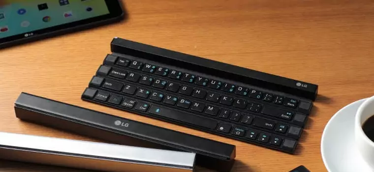 LG wprowadza do Polski klawiaturę Rolly Keyboard