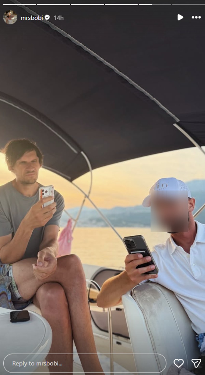 Bobi Marjanović na jahti