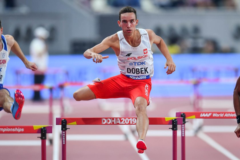 Dobek to półfinalista igrzysk w Rio i finalista ostatnich mistrzostw Europy w biegu na  400 m przez płotki