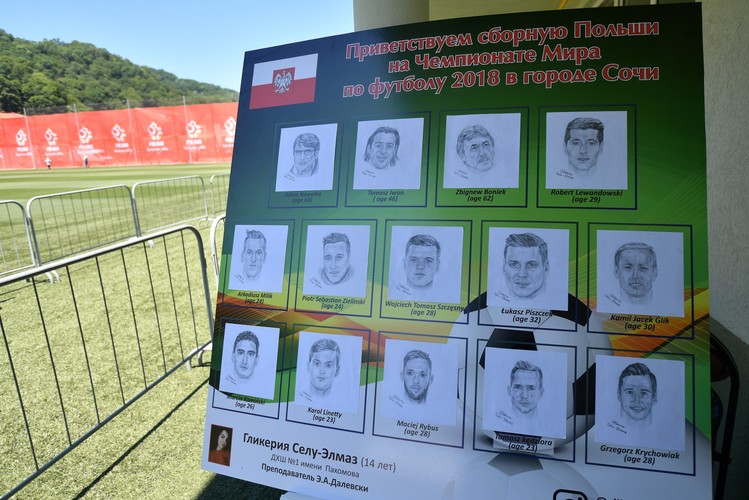 Reprezentacja Polski okiem organizatorów piłkarskich mistrzostw świata