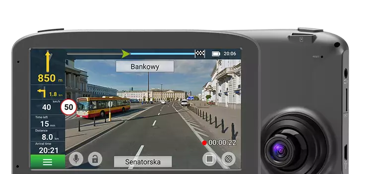 Nowe rozwiązanie od Navitel. Nawigacja Re 5 Dual z funkcją wideorejestratora