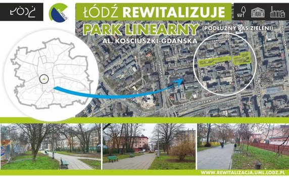 Park linearny w Łodzi. Miasto zaprasza mieszkańców na konsultacje! 