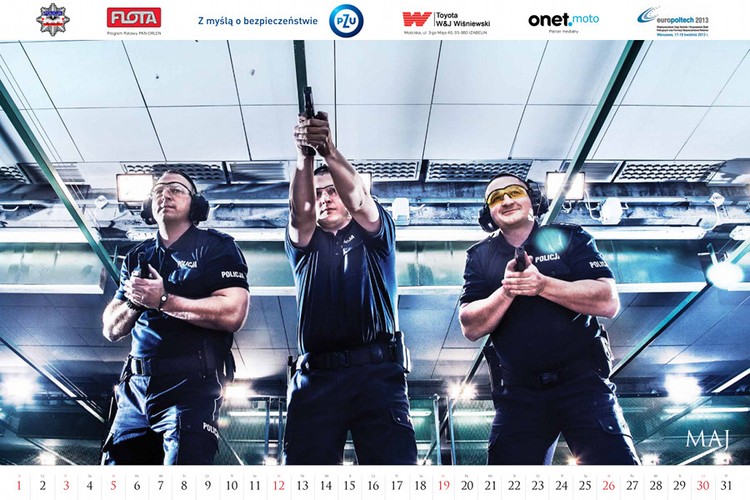 Kalendarz polskiej policji na 2013 rok