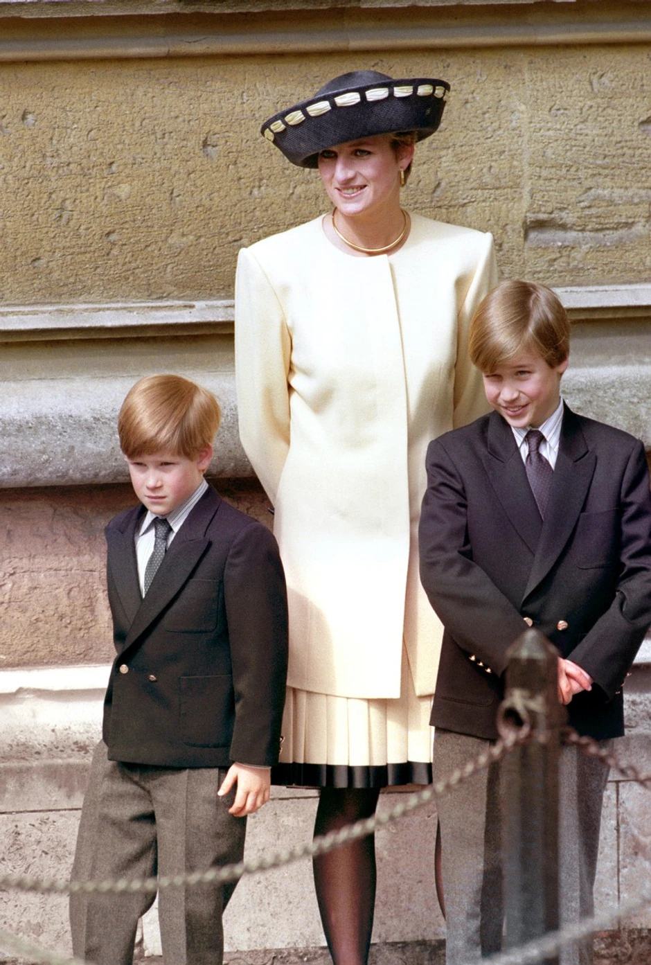 Princeza Dajana sa sinovima