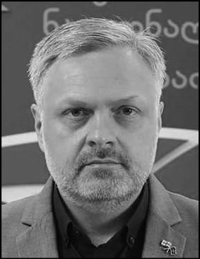 Giorgi Baramidze, polityk Zjednoczonego Ruchu Narodowego,  były wicepremier, minister obrony i integracji europejskiej