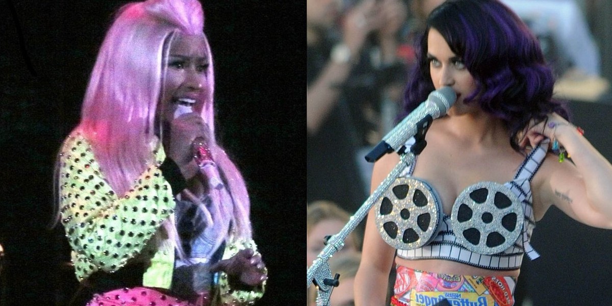 Nicki Minaj Katy Perry