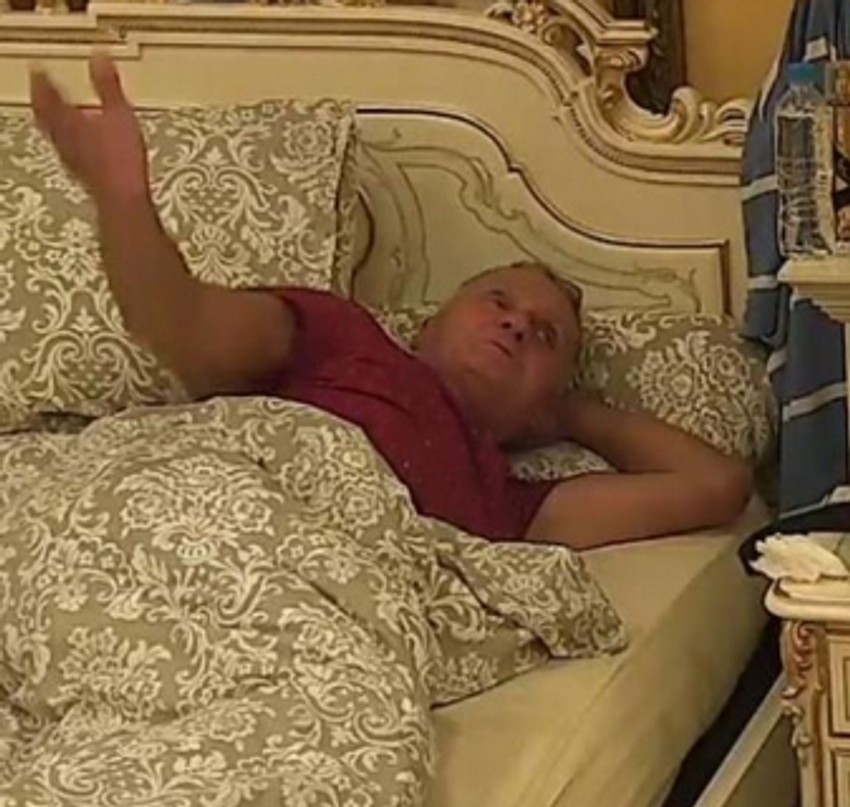 Milojko završio u krevetu