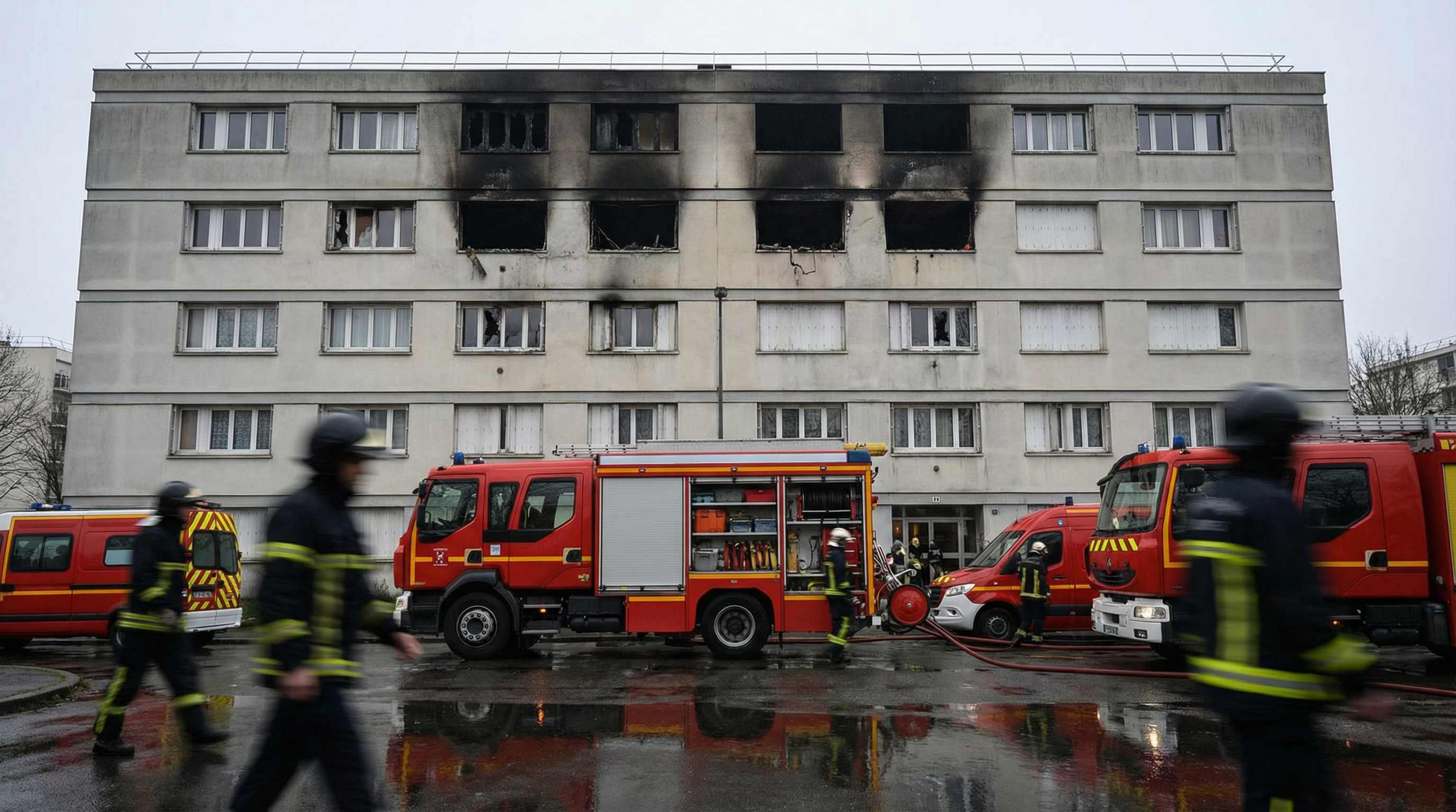 Plus de 80 évacués et un mort dans un incendie de foyer à Montpellier