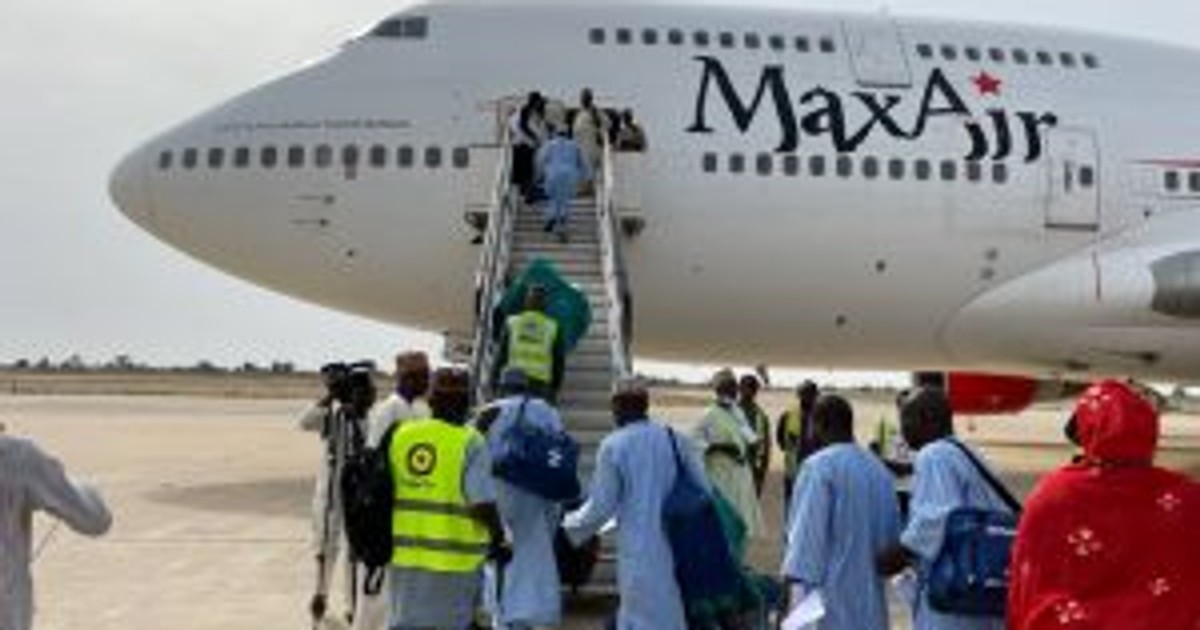 Hajj 2022 Inaugural flight takes off from Maiduguri with 546 pilgrims