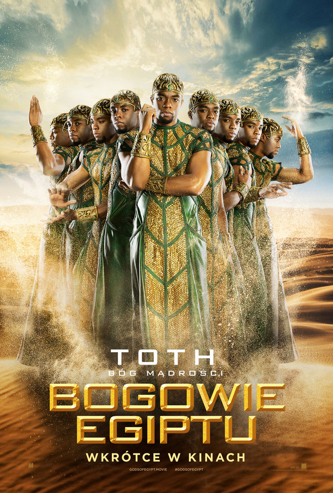 "Bogowie Egiptu" - plakat