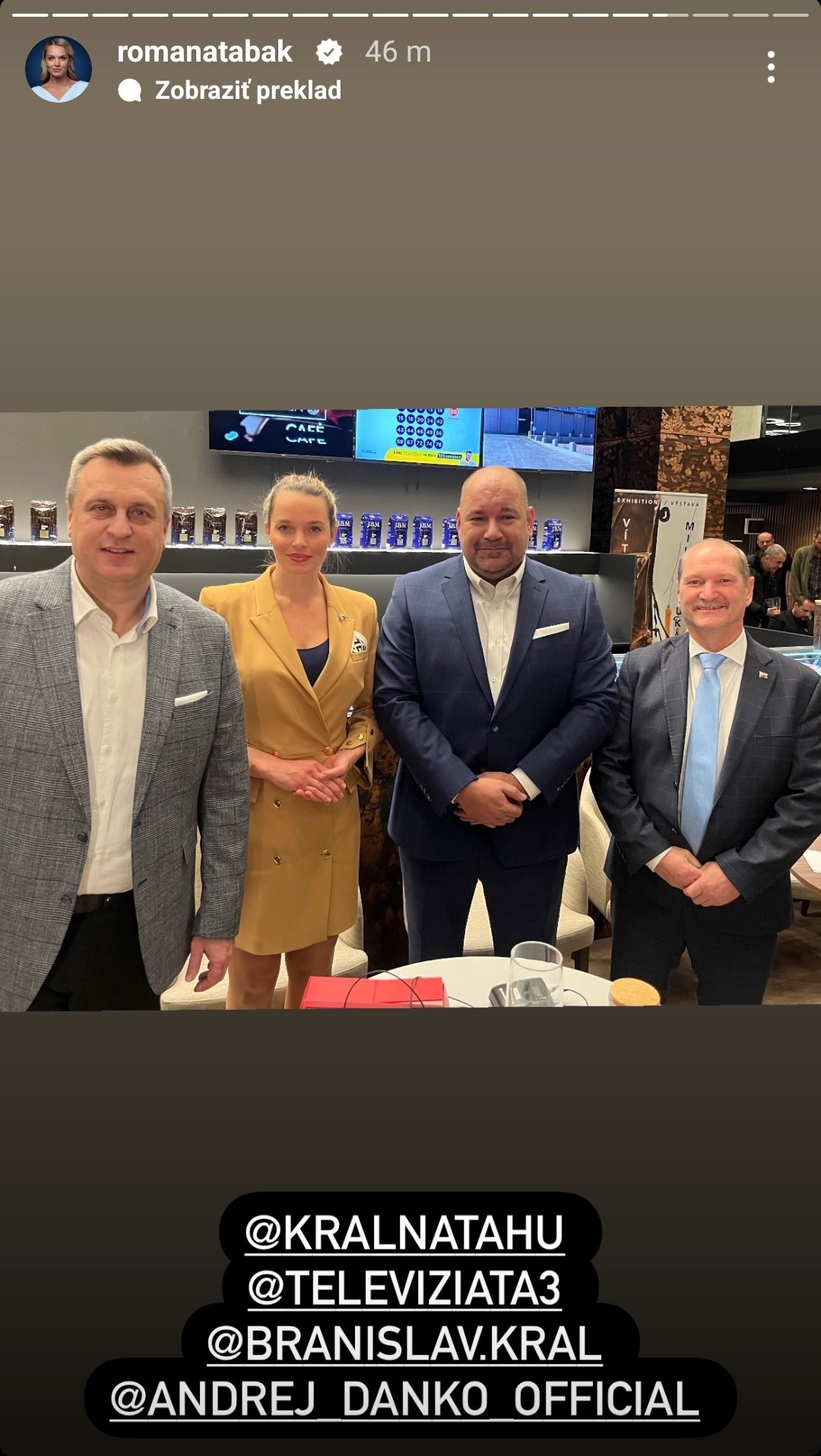 Politička Romana Tabák.