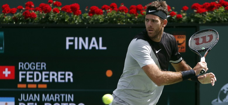 Indian Wells: Juan Martin del Potro lepszy od Rogera Federera w finale