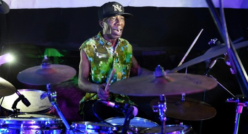 Ivorian jazz drummer Paco Sery, a self-taught virtuoso, started playing with a band at age 10