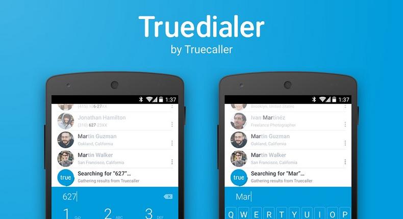 Truedialer app