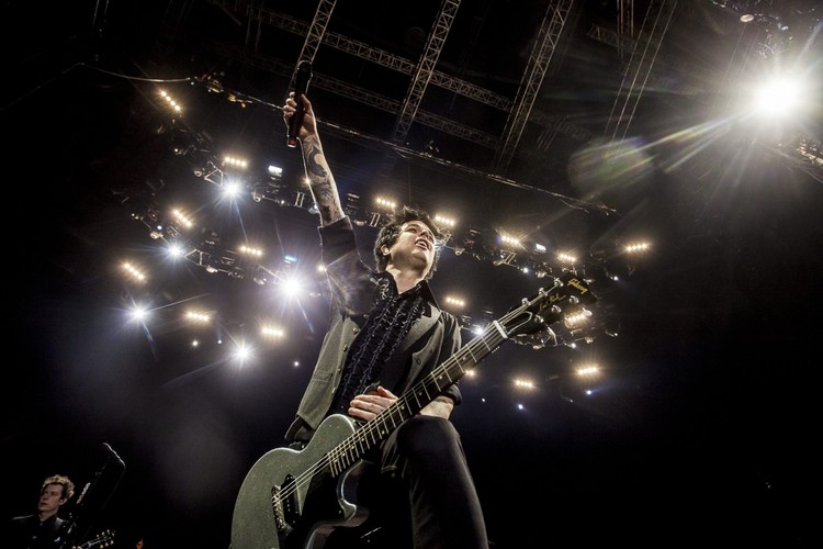 Green Day w Tauron Arena, w Krakowie, 21 stycznia 2017; fot. Kuba Ociepa