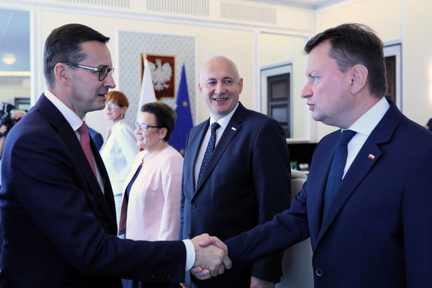 Mateusz Morawiecki, Mariusz Błaszczak, Joachim Brudziński