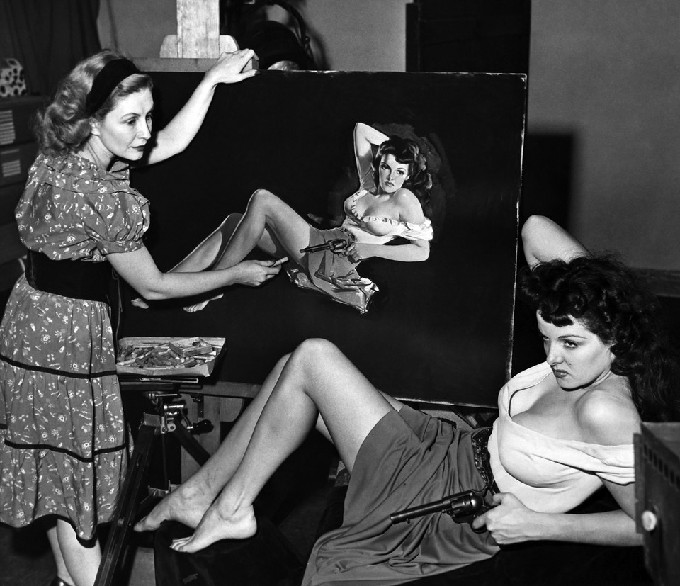 Jane Russell w latach 40.