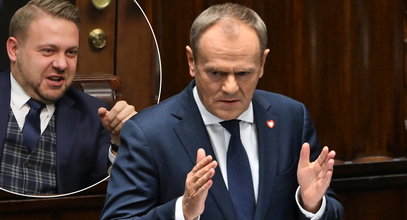 Tusk wygarnął z mównicy Ozdobie. Poszło o kibiców Legii Warszawa [WIDEO]