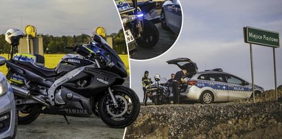 Szaleńczy rajd motocyklisty. Omal nie potrącił policjanta. Zarobił 226 punktów karnych!