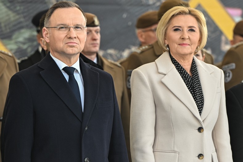 Andrzej Duda i Agata Duda