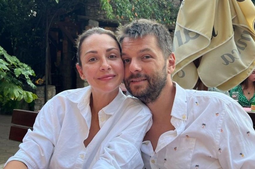 Marijana Mićić sa mužem