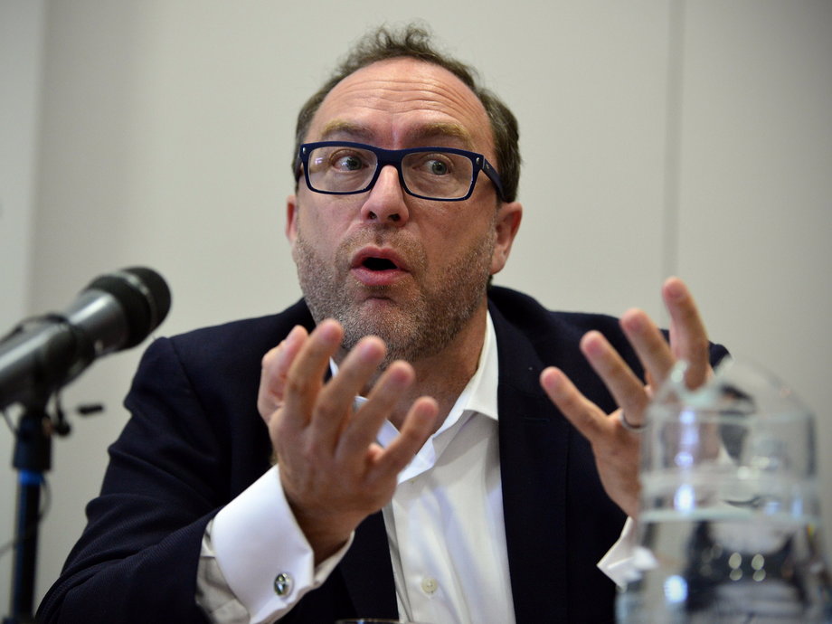 Jimmy Wales, Wikipedia cofounder.
