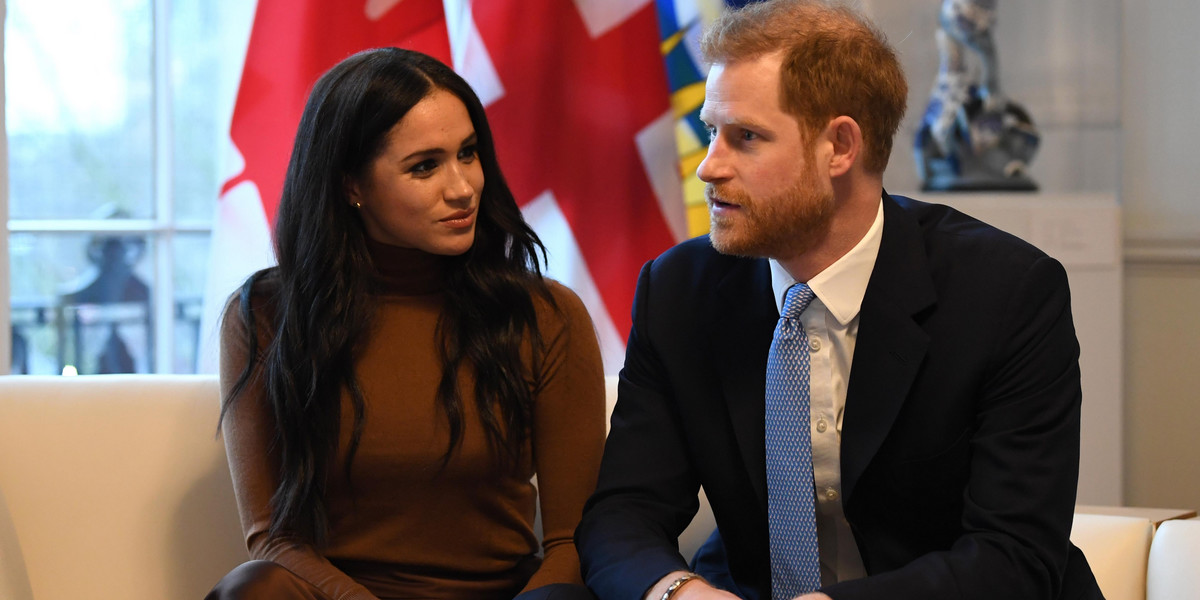 Książę Harry i księżna Meghan